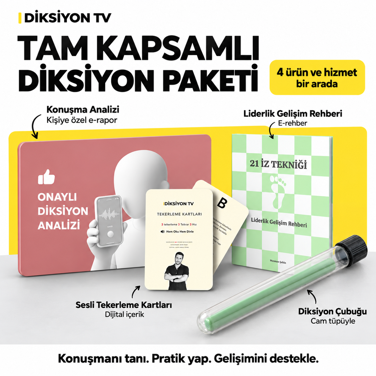 Tam Kapsamlı Diksiyon Paketi